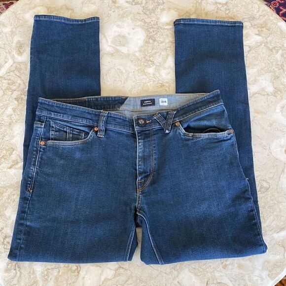 Volcom Vorta Slim Fit Stretch Denim Jeans - Picture 4 of 9